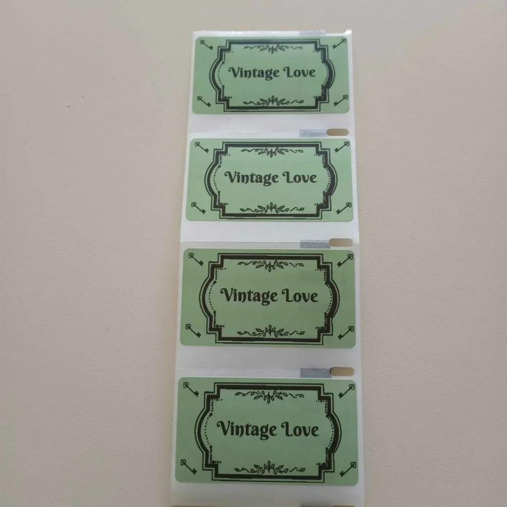 💙100 Vintage Love- Shipping Labels Thermal Packaging Stickers 2.25